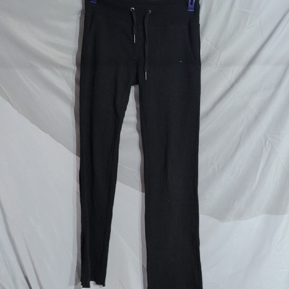 Calvin Klein Performance Black Track Pants with Drawstring Waist